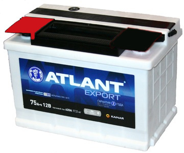 Аккумулятор автомобильный ATLANT Export 12V 90AH